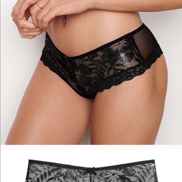 VS Very sexy cheeky in Gorgeous Palm print lace. - Picture 4 of 8